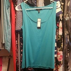 Banana Republic luxe touch tank top, teal